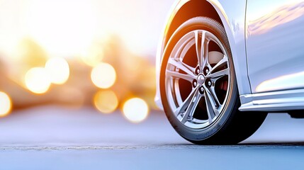 A Quiet City Street at Dusk Captured