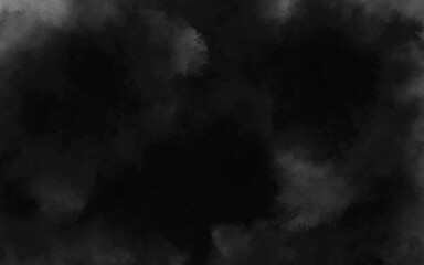 Abstract black and white realistic smoke clouds with shadow overlay effect background. Mystery dark background with spooky white light and fog. Vector illustration of smoky mist toxic vapor on floor.