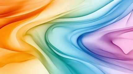 Obraz premium A close up of a colorful fabric with wavy lines, AI