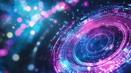 Innovative Chronotherapy Schedule Chart Displayed on Futuristic Digital Planner