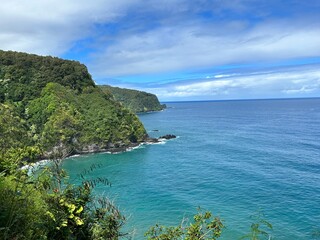 view of the coast of the sea