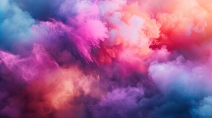 Fototapeta premium Clourful cloud wallpaper
