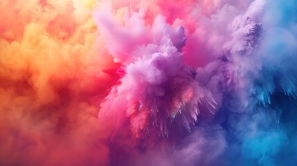 Fototapeta premium Clourful cloud wallpaper