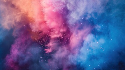 Fototapeta premium Clourful cloud wallpaper