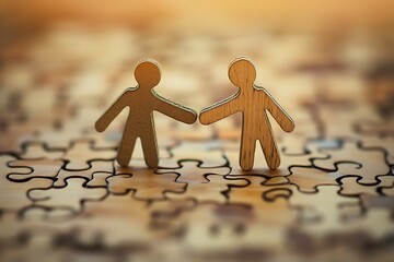 Teamwork and partnership concept
