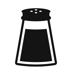 Salt cellar vector icon