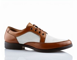 Naklejka premium Brown Dress Shoe