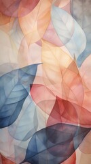 Winter leaves abstract pattern texture.