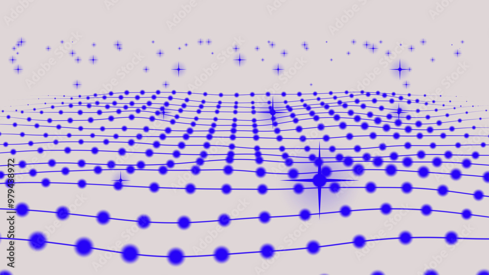 Aufkleber abstract digital background. network connection structure. big data dot and line structure. futurist