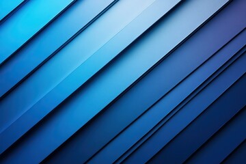 Obraz premium A dynamic blue abstract background featuring diagonal lines creating a vibrant and modern design for various creative projects.