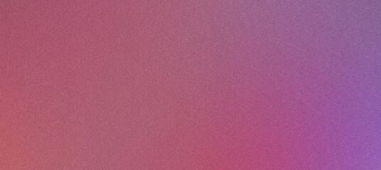 Fototapeta premium Grainy texture background fading from purple to pink