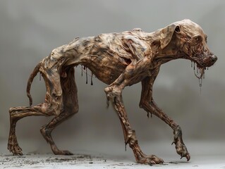 A Horrifyingly Realistic Zombie Dog