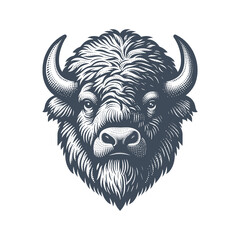 bison vector illustration