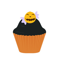 Halloween Cake Illustration