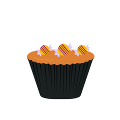 Halloween Cake Illustration