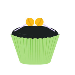 Halloween Cake Illustration