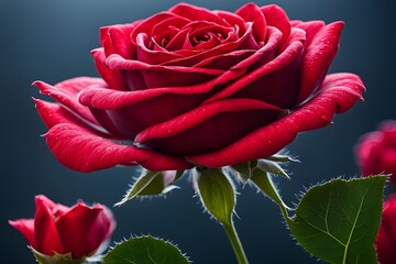 red rose flower image 