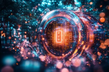 Obraz premium The Vault of Secrets, Data Privacy