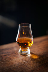 Single malt whisky glass