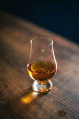 Single malt whisky glass