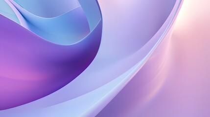 Vibrant Swirling Gradient Waves in Abstract Futuristic Techno Design