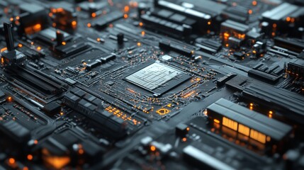Fototapeta premium Circuit Board