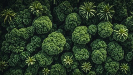 jungle, green background