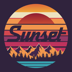 illustration of an background. t-shirt design illustration of an background.