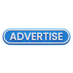 ADVERTISE 3D ICON ILLUSTRATION