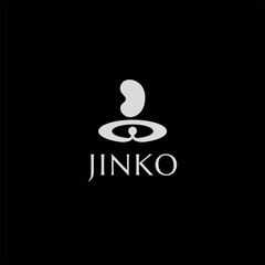 Kidney and meditation illustration medical logo. Usable for business, science, healthcare, medical, hospital and doctor letter design vector