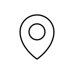 Location pin marker icon