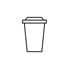 Paper cup icon
