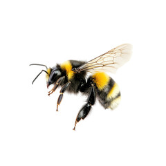Bumblebee in Flight, Close-up