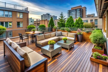 Innovative Space-Saving Urban Deck Plan Solutions