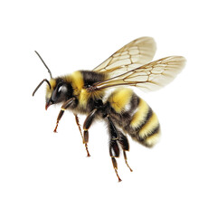 Bumble Bee In Flight