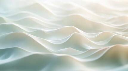 Obraz premium Abstract light waves on a serene surface, creating a calming and peaceful atmosphere