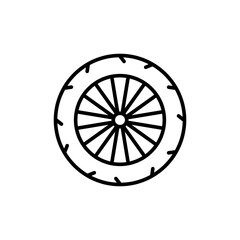 Auto wheel icon