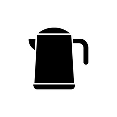 Fototapeta premium Black modern kettle