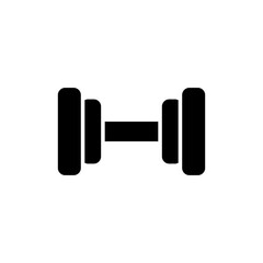 Sport dumbbell symbol