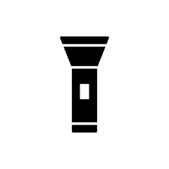 Black flashlight icon