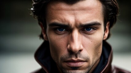 face, handsome, model, male