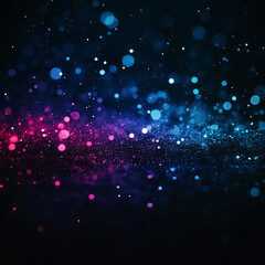 Fototapeta premium A blue and purple background with many small dots