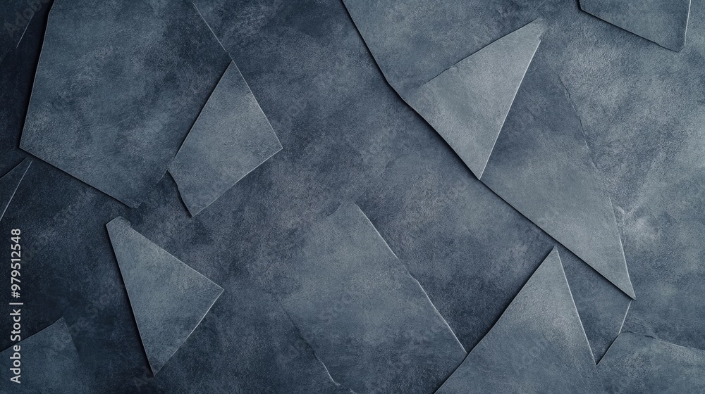 Fototapete a textured gray abstract background with sharp edges and smooth transitions, perfect for a minimalis