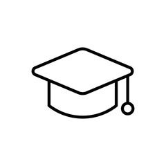 Graduation hat icon