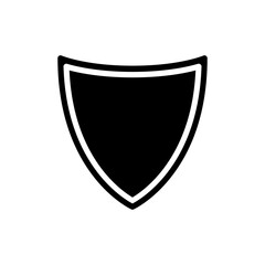 Simple shield icon