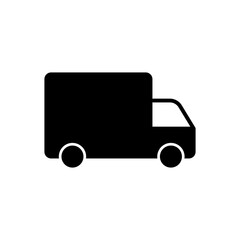 Glyph truck icon