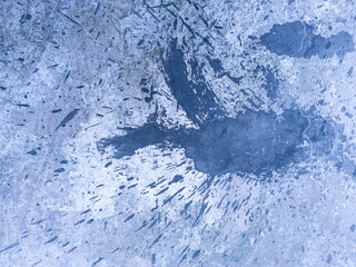 blue texture wall