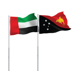 UAE,Papua New Guinea together on pole