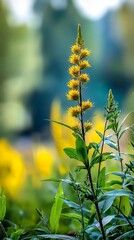 Obraz premium trees, softly blurred