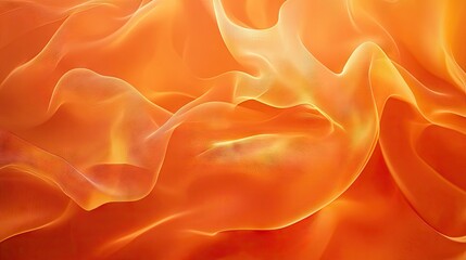 Obraz premium A textured orange abstract background with flowing shapes and subtle gradients, creating a vibrant and lively look.